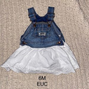 🌻💜Oshkosh 6M overalls